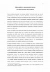 Research paper thumbnail of Políticas públicas y representación de intereses. Una mirada normativa sobre el lobbying