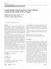 Research paper thumbnail of Gastric Bypass in the Treatment of Type 2 Diabetes in Patients with a BMI of 30 to 35 kg/m 2