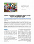 Research paper thumbnail of Emerging Technologies in Prostate Cancer Radiation Therapy: Improving the Therapeutic Window