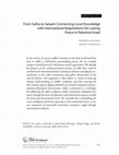 Research paper thumbnail of From Sulha to Salaam: Connecting local knowledge with international negotiations for lasting peace in Palestine/Israel