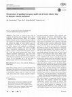 Research paper thumbnail of Occurrence of postharvest gray mold rot of sweet cherry due to Botrytis cinerea in Korea