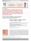 Research paper thumbnail of Aérosolthérapie : les génériques par voie inhalée, les antidotes en aérosol, le futur des anti-infectieux et les indications de la pentamidine en aérosol. Aérosolstorming du GAT, Paris 2012