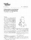 Research paper thumbnail of A Missing Link in the Historical Development of Hydrogeology