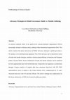 Research paper thumbnail of Advocacy Strategies in Global Governance: Inside vs. Outside Lobbying