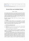 Research paper thumbnail of Doxastic Desire and Attitudinal Monism