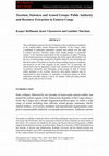 Research paper thumbnail of Taxation, Stateness and Armed Groups: Public Authority and Resource Extraction in Eastern Congo