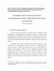 Research paper thumbnail of Diversidade, contato e ecologia linguística: uma aproximação a partir da complexidade sociocognitiva. [Diversidad, contacto y ecología lingüística: una aproximación desde la complejidad sociocognitiva]