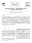 Research paper thumbnail of Photosynthetic plasticity of< i> Nothofagus pumilio</i> seedlings to light intensity and soil moisture