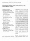 Research paper thumbnail of Peroxidase and polyamine activity variation during the in vitro rooting of Berberis buxifolia