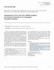 Research paper thumbnail of Assessment of HV1 and HV2 mtDNA Variation for Forensic Purposes in an Uruguayan Population Sample