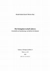 Research paper thumbnail of Die Stellung des Predigerbuches innerhalb der alttestamentlichen Weisheitsbücher, in: Die Königsherrschaft Jahwes. FS Herbert Klement, ed. Jacob Thiessen / Harald Seubert (Studien zu Theologie und Bibel 13), Berlin: LIT, 2015, 129-142