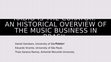 Research paper thumbnail of Radio Is the Curator: An Historical Overview of the Music Business in Brazil