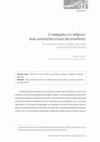 Research paper thumbnail of O navegador e o religioso: duas construções iniciais dos brasileiros