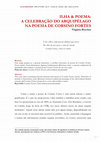 Research paper thumbnail of Ilha & Poema: a celebração do arquipélago na poesia de Corsino Fortes