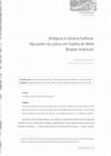 Research paper thumbnail of Antígona e Catarina Eufémia: figurações da justiça em Sophia de Mello Breyner Andresen