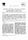 Research paper thumbnail of Determination of diflubenzuron in apples by gas chromatography