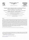 Research paper thumbnail of Cigarette smoke condensate induces cytochromes P450 and aldo-keto reductases in oral cancer cells