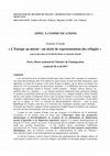 Research paper thumbnail of Journée d'étude "L'Europe au miroir : un siècle de représentations des réfugiés" (Musée national de l'histoire de l'immigration, 28 avril 2017)