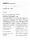 Research paper thumbnail of Basal cell carcinoma mimicking a chronic unstable scar in an adolescent patient with Kindler syndrome