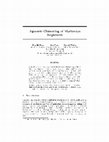 Research paper thumbnail of Agnostic Clustering of Markovian Sequences