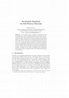 Research paper thumbnail of Incremental Equations for Soft Fibrous Materials