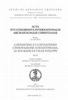 Research paper thumbnail of Le pitture del cubicolo delle colonne nella catacomba dei Ss. Marco e Marcelliano. Il rapporto con l'arte megalografica d'età costantiniana, in Atti del XVI Congresso Internazionale di Archeologia Cristiana Roma, 22-28 settembre 2013, Città del Vaticano 2016