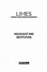 Research paper thumbnail of Limes Plus No. 2 2015 HOLOCAUST AND RESTITUTION