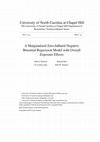 Research paper thumbnail of A Marginalized Zero-Inflated Negative Binomial Regression Model with Overall Exposure Effects