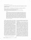 Research paper thumbnail of Accumulation of prokaryotic remains during organic matter diagenesis in surface sediments off Peru