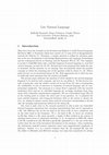 Research paper thumbnail of Lite Natural Language