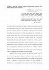 Research paper thumbnail of Memoria de doctorado. Programa " España y Europa: historia intelectual de un diálogo " . Departamento de Filosofía