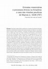 Research paper thumbnail of Entradas missionárias e processos étnicos na Amazônia: o caso das missões jesuíticas de Maynas (c. 1638-1767)