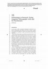 Research paper thumbnail of Partnerships in research: Doing linguistic ethnography with and for practitioners