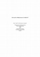 Research paper thumbnail of The Iraq War: killing dreams of a unified EU?