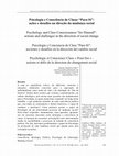 Research paper thumbnail of Euzébios Filho, Antonio., &  Guzzo, Raquel Souza Lobo.  (2015). Psicologia e  Consciência de Classe “Para- Si”: ações e desafios na  direção da mudança social.  Psicologia Política, 15(33),  255-268.