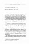 Research paper thumbnail of Colonial Regimes in the Baltic States