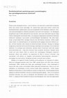 Research paper thumbnail of Postkolonialismi pealetung post -sovetoloogias: kas paradigmamuutuse künnisel? The Rise of Post-Colonialism in Post-Soviet Studies: Witnessing the Paradigm Change