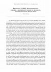 Research paper thumbnail of Braidotti, R (2002). Metamorphoses: towards a materialist theory of becoming. United Kingdom: Polity Press (Inglês)