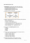 Research paper thumbnail of UAS 1 BIOLOGY XI SMA 2016 SOAL