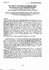 Research paper thumbnail of The effect of mineral fertilization on the quality of crops in Poland