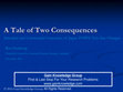 Research paper thumbnail of A Tale of Two Consequences: Intended and Unintended Outcomes of the Japan Topix Tick Size Changes