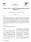 Research paper thumbnail of Determining the role of phonology in silent reading using event-related brain potentials