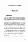 Research paper thumbnail of Chocolat suisse à la « française » Instrumentalisation économique d'un capital local