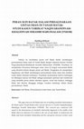 Research paper thumbnail of Peran Sufi Batak dalam Persaudaraan Lintas Iman di Tanah Batak: Studi Kasus Tarekat Naqsyabandiyah-Khalidiyah Serambi Babussalam (TNKSB)