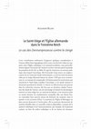 Research paper thumbnail of Le Saint-Siège et l’Église allemande  dans le Troisième Reich  Le cas des Devisenprozesse contre le clergé in Fabrice Bouthillon, Marie Levant (dir.), Un pape contre le nazisme? L’encyclique Mit brennender Sorge du pape Pie XI, Brest, Editions Dialogues, pp. 75 - 92