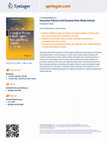 Research paper thumbnail of Lucchi N., Ohlsson J., Ots M., Market Structure and Innovation Policies in Sweden: in Hans van Kranenburg (ed.), Innovation Policies in the European News and Media Industry:  A Comparative Study, Springer Verlag, pp. 191-205 (2017) ISBN 978-3-319-45204-3