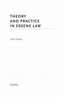 Research paper thumbnail of Theory and Practice in Essene Law