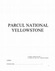 Research paper thumbnail of PARCUL NATIONAL YELLOWSTONE