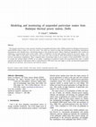 Research paper thumbnail of Modeling and monitoring of suspended particulate matter from Badarpur thermal power station, Delhi