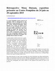 Research paper thumbnail of Rétrospective Mona Hatoum, exposition présentée au Centre Pompidou du 24 juin au 28 septembre 2015